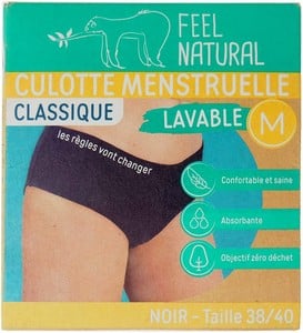 Lot de 3 culottes menstruelles Feel Natural (plusieurs tailles) - Baratier  (05) –